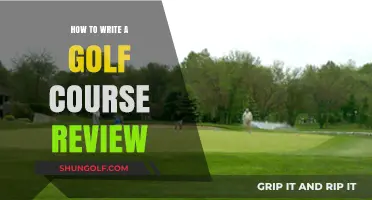 Mastering the Art of Writing Engaging Golf Course Reviews