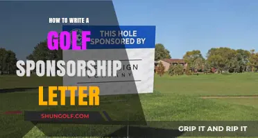 Mastering the Art of Crafting Effective Golf Sponsorship Letters