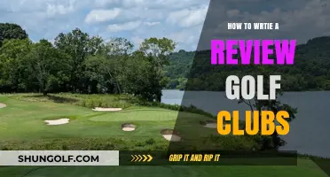 Mastering the Art of Writing Honest Golf Club Reviews