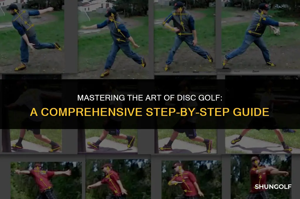 how to x step disc golf