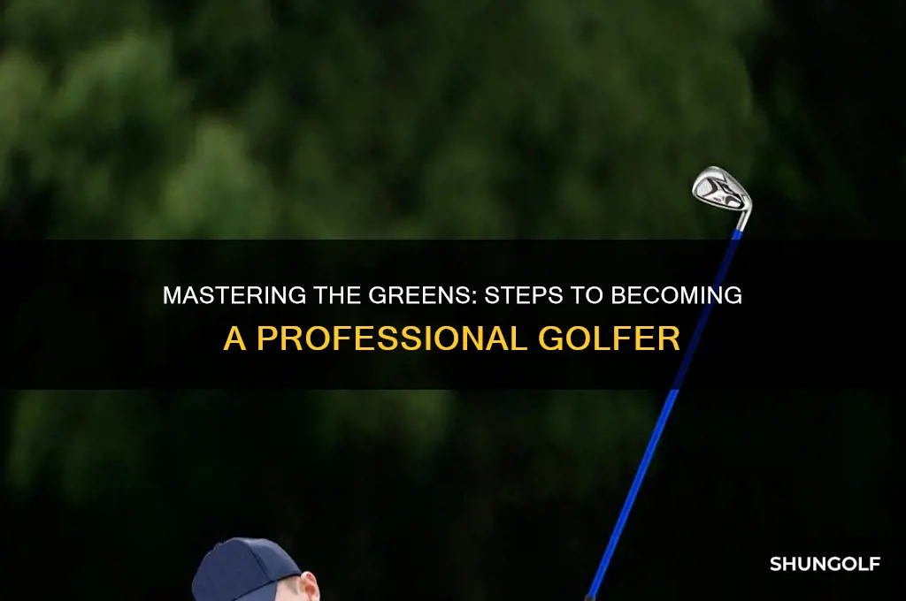 how to you become a professional golfer
