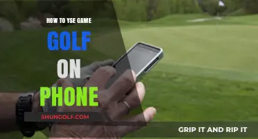 Master Game Golf on Your Phone: A Step-by-Step Guide