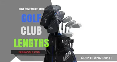 Perfect Fit: Measuring Kids Golf Club Lengths Made Easy