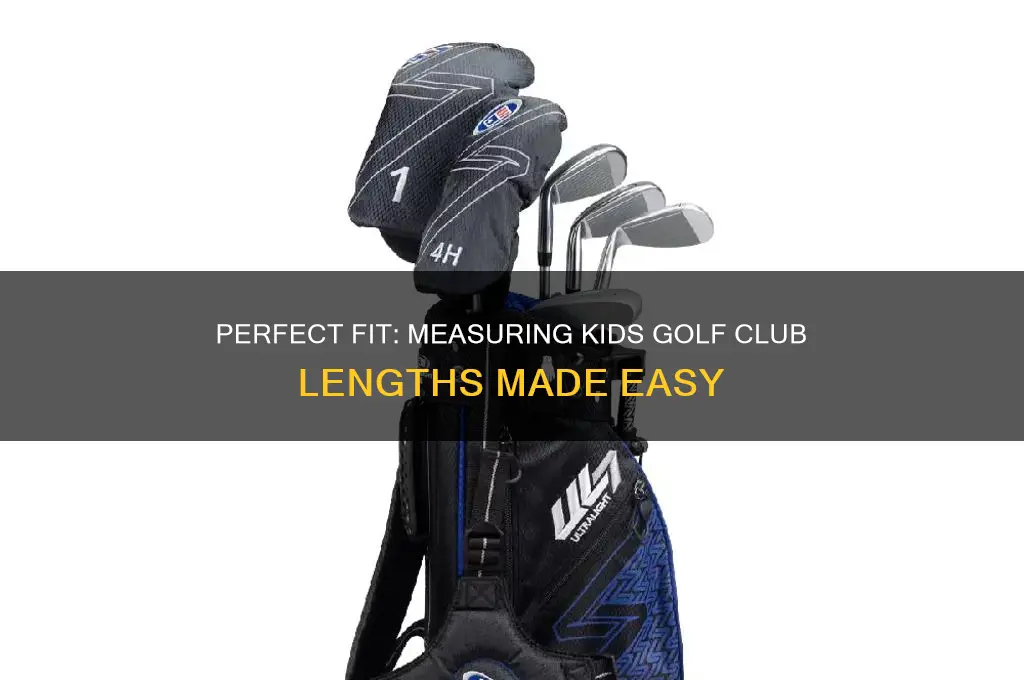 how tomeasure kids golf club lengths