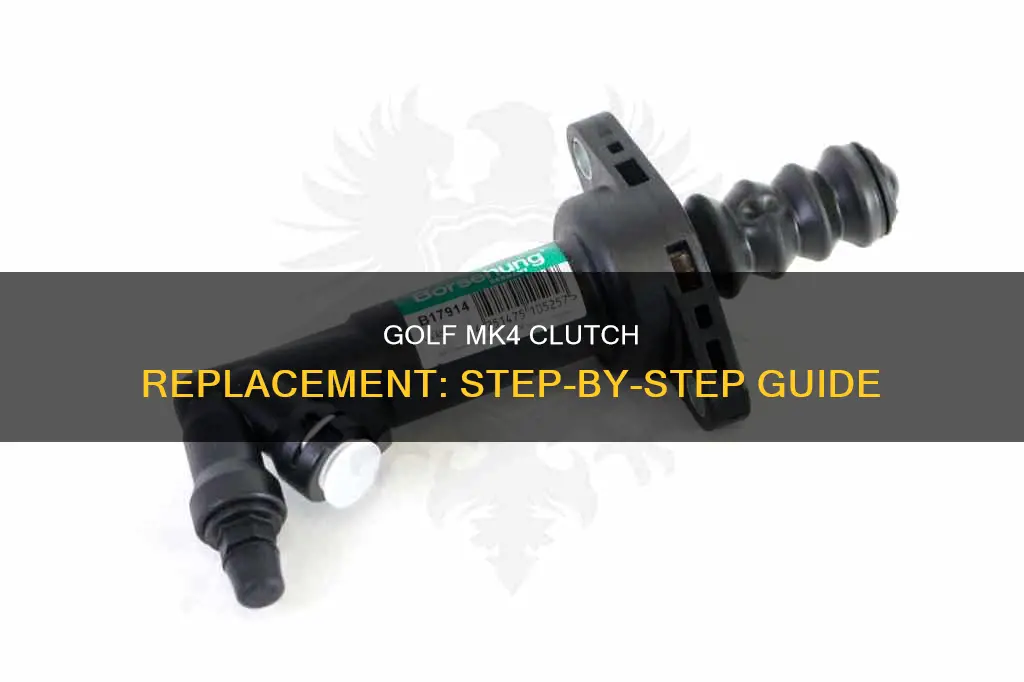 how toreplace clutchona01 golf mk4