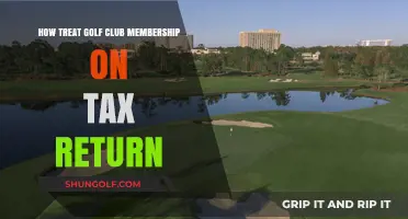Tax Tips: Deducting Golf Club Membership on Your Tax Return
