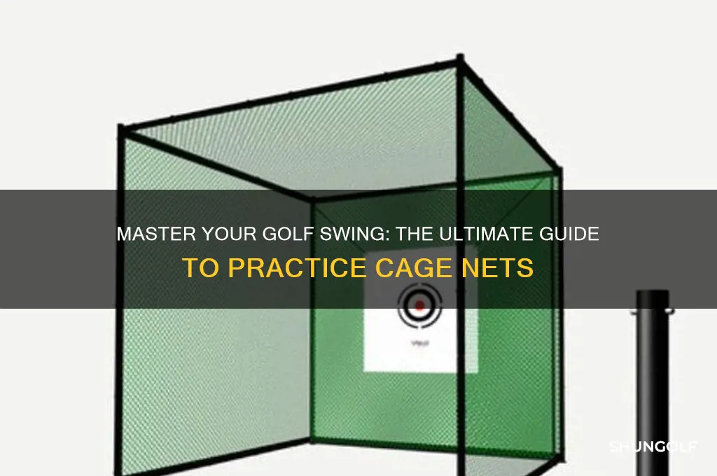 how true golf- practice hitting cage net