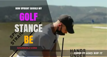 Mastering Your Golf Stance: Optimal Upright Posture for Better Swings