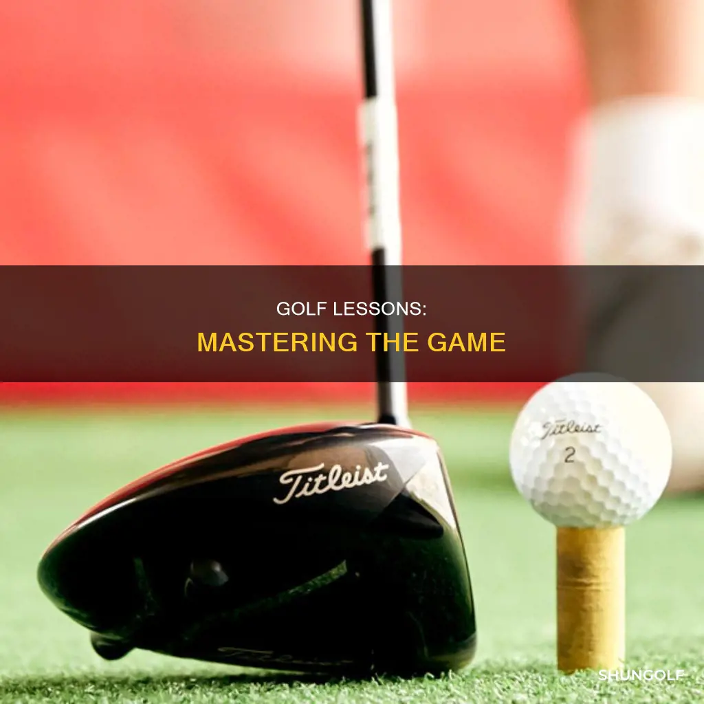 how valuable are golf lessons