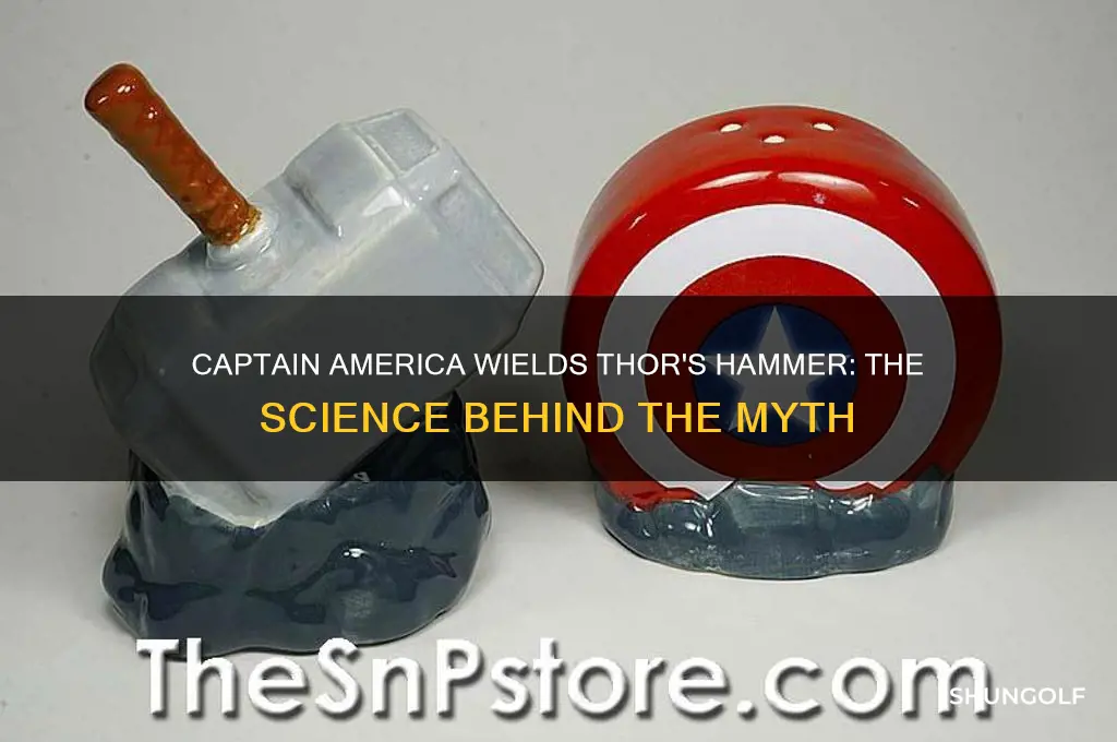 how was captain america able to golf thor