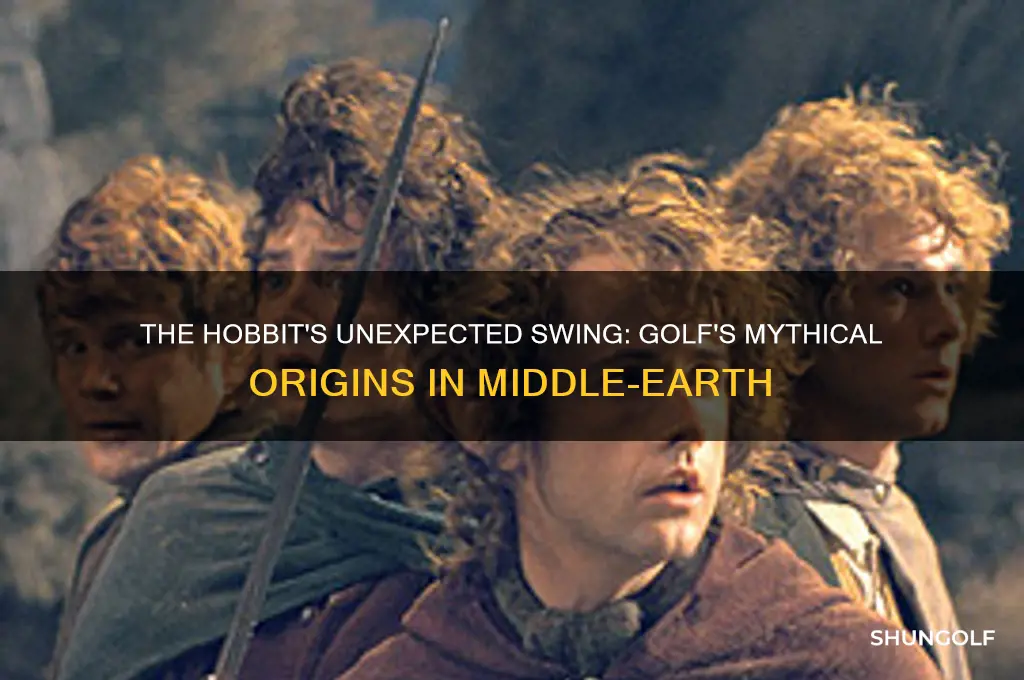 how was golf invented in the hobbit
