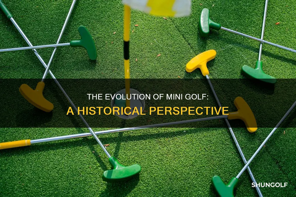 how was mini golf invented