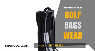 Durability Unveiled: The Longevity of Nylon Golf Bags