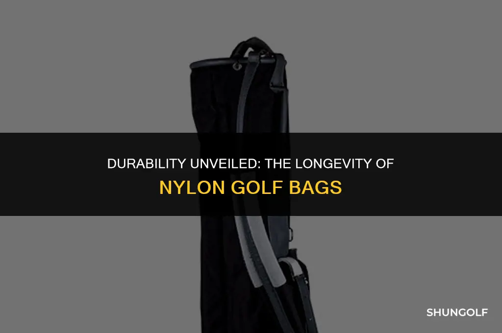 how well do nylon golf bags wear