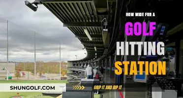 Optimal Golf Hitting Station Width: Setup Tips for Perfect Practice
