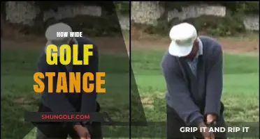 Golf Stance: How Wide is Too Wide?
