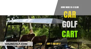Club Car Golf Cart Width: Dimensions and Space Explained