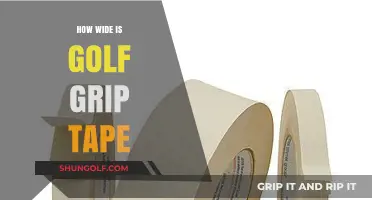 Exploring the Width Options of Golf Grip Tape: A Comprehensive Guide