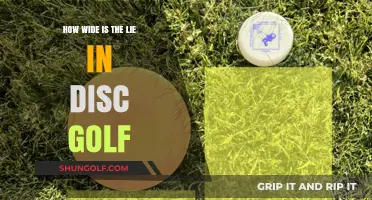Unveiling the Truth: The Lie's Width in Disc Golf Explained
