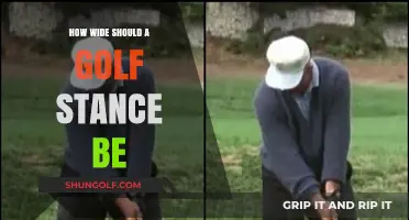 Master Your Golf Stance: Optimal Width for Better Swing Stability