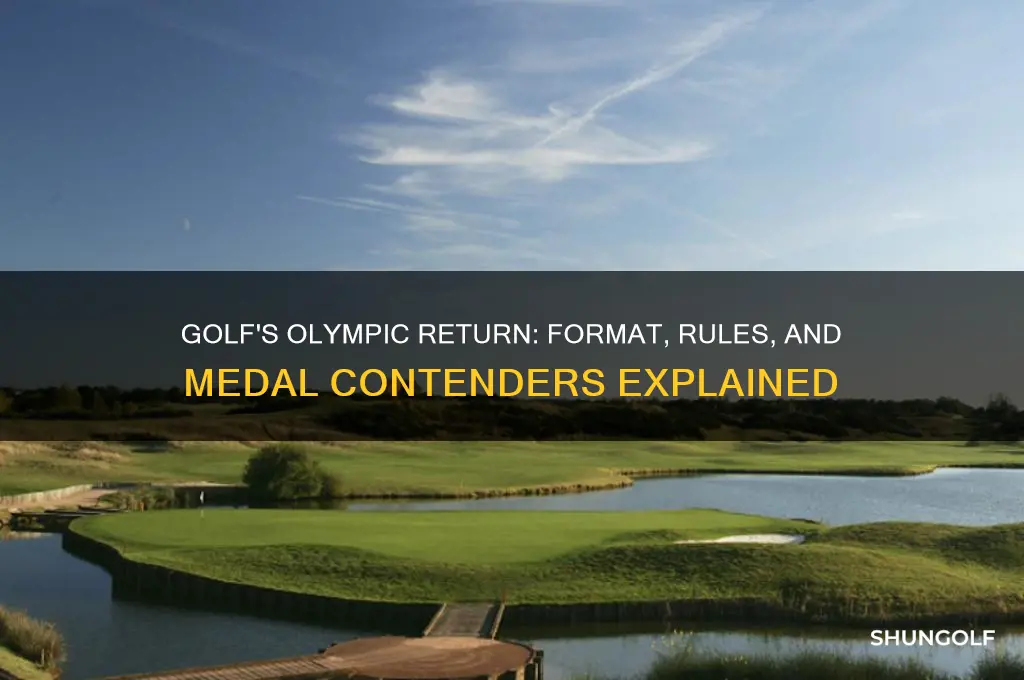 how will golf in the olympics work