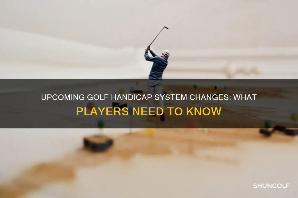 how will the golf handicap system change