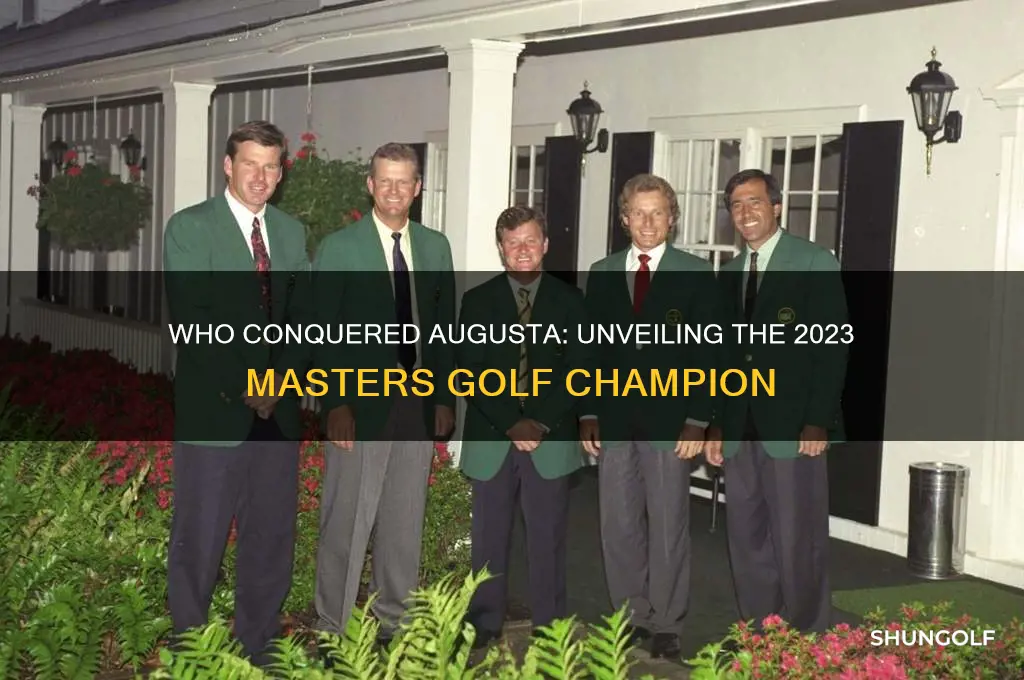 how won the masters golf