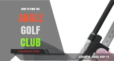 Mastering Your Swing: How to Find the Perfect Angle Golf Club