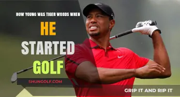 Tiger Woods' Early Start: A Golf Prodigy's Journey Begins