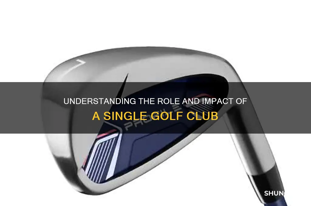 is 1 golf club