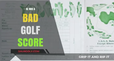 Golfing: A Poor Score or an Average Performance?