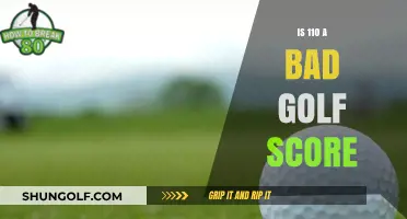 Golfing: Is 110 a Terrible Score?