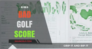 Golfing: Is a 120 Score Good or Bad?