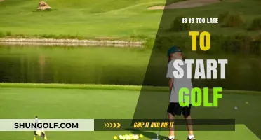 Is 13 Too Late to Start Golf?" - Exploring the Ideal Age for Golf Beginner