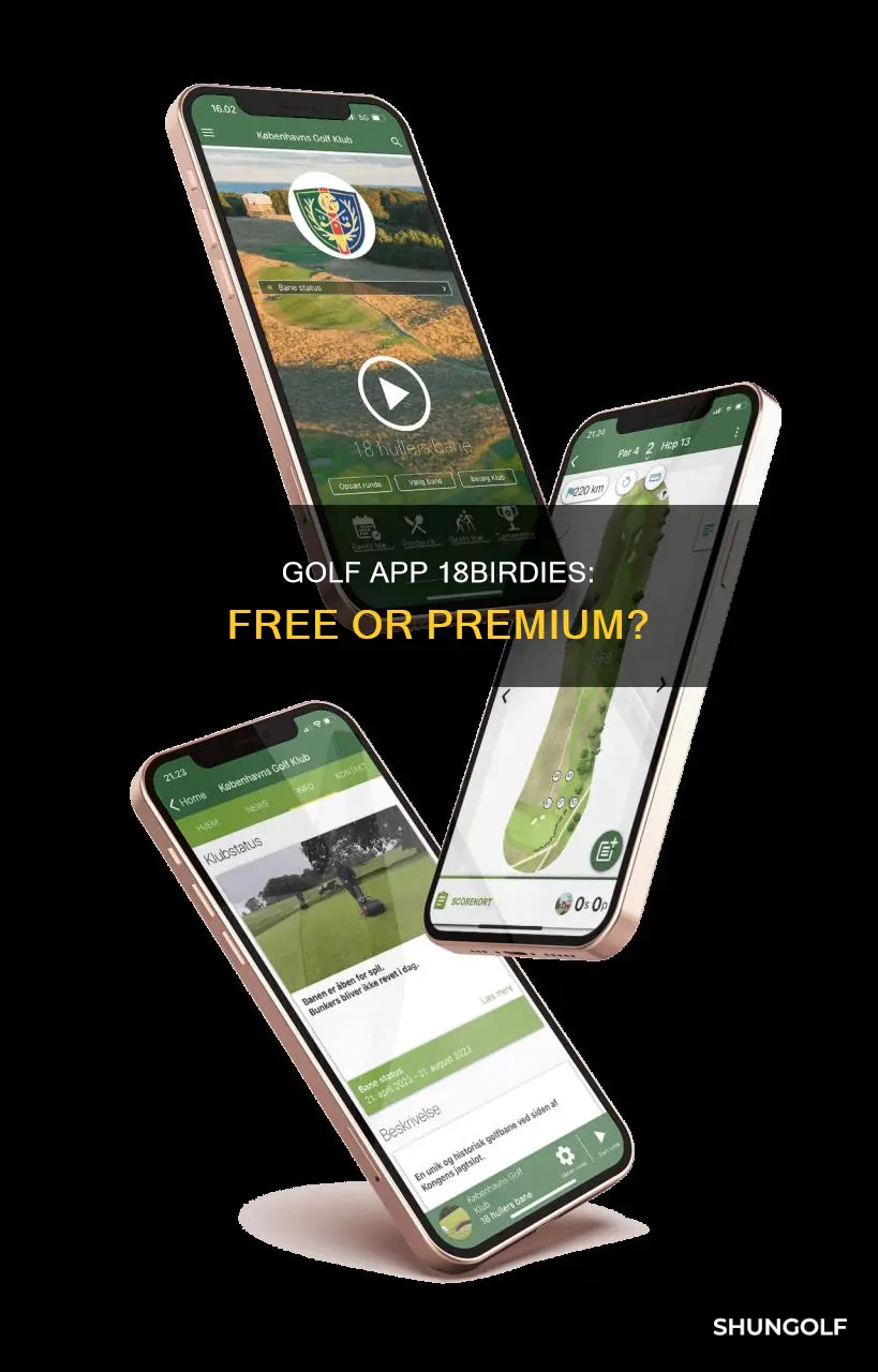 is 18birdies golf app free