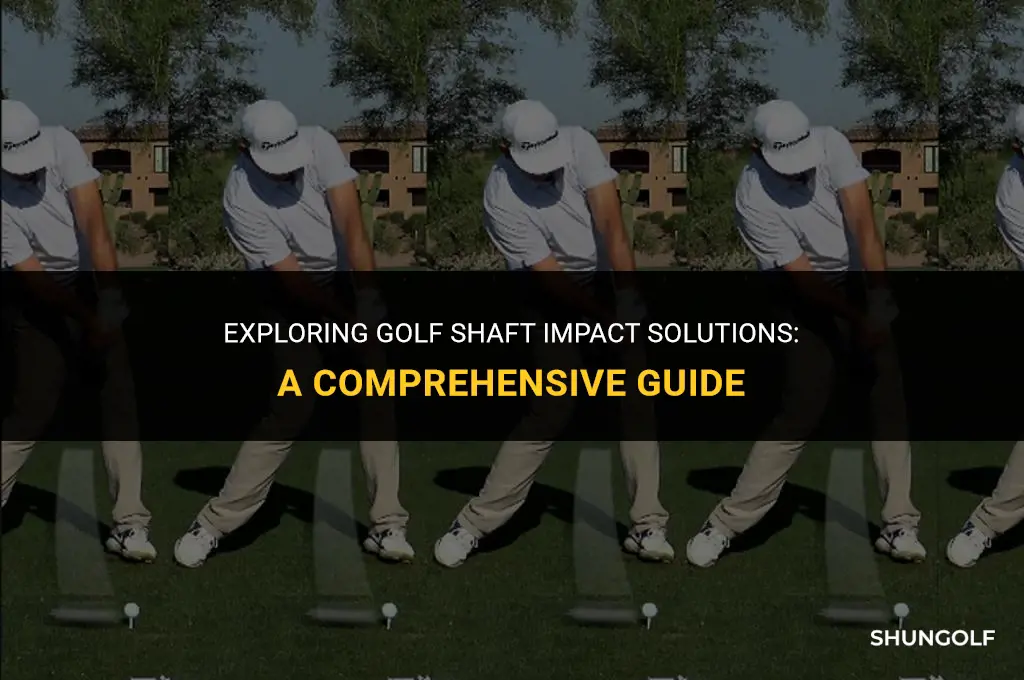 is 2 golf shaft impact solutions