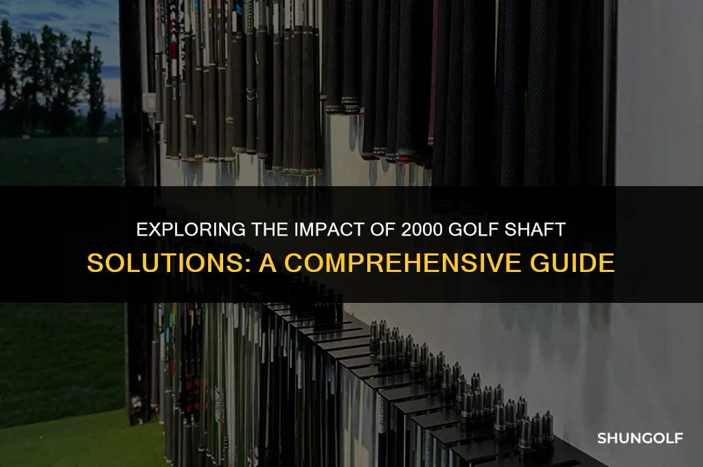 is 2000 golf shaft impact solutions
