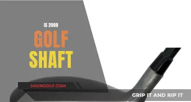 Unveiling the Secrets of the 2000 Golf Shaft: A Comprehensive Guide