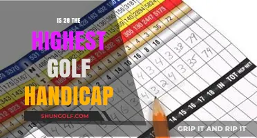 Understanding Golf Handicap Limits: Is 28 the Highest Possible Score?