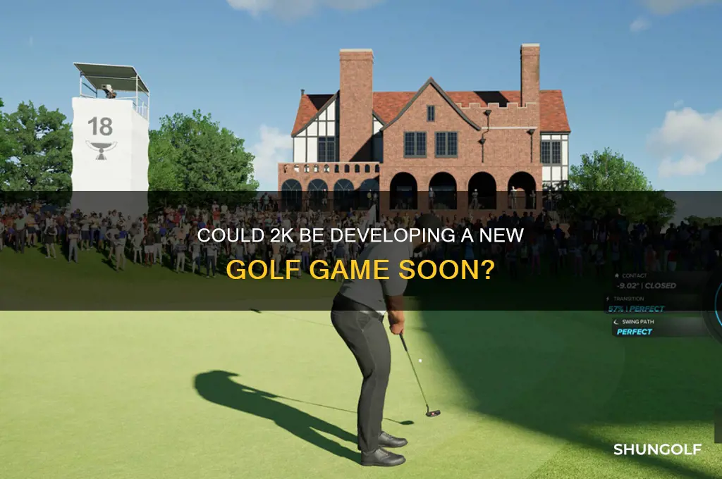 is 2k making a new golf game