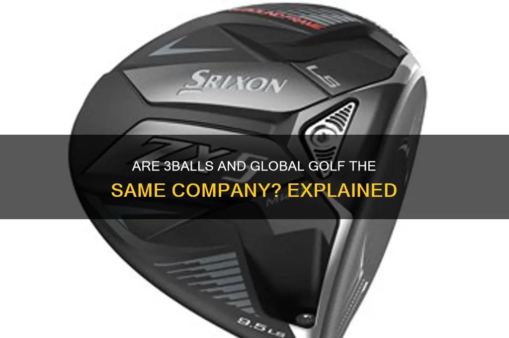 is 3balls and global golf the same