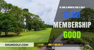 Is $500 Monthly Golf Club Membership Worth the Investment?