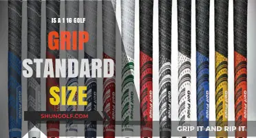 Exploring Golf Grip Sizes: Is 1 16 the Standard?