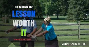Is a Half-Hour Golf Lesson a Game-Changer for Your Swing?