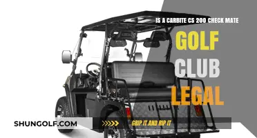 Is the Carbite CS 200 Check Mate Golf Club Tournament Legal?