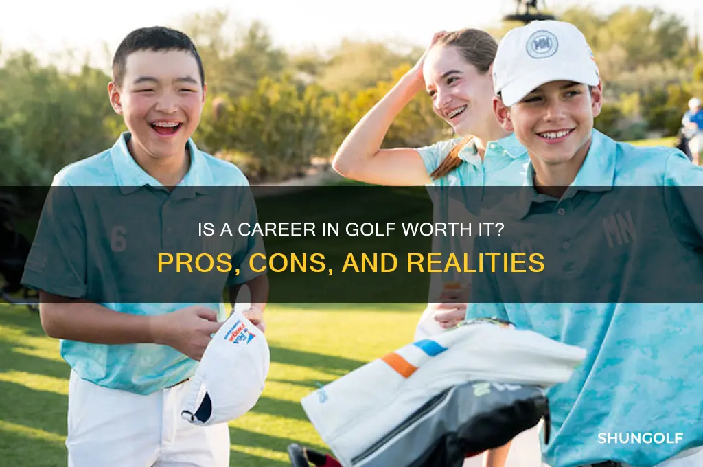 is a career in golf worth it