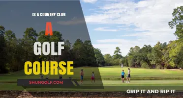 Country Clubs vs. Golf Courses: Understanding the Key Differences
