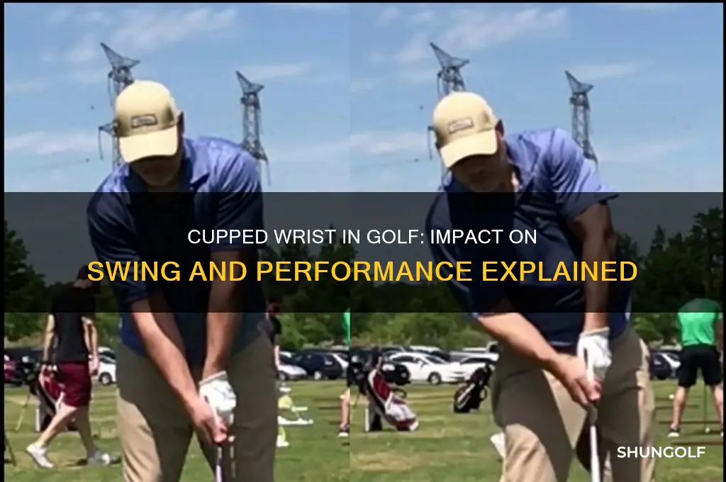 is a cupped wrist bad in golf