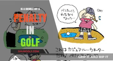 Double Hit Dilemma: Is It a Penalty in Golf?