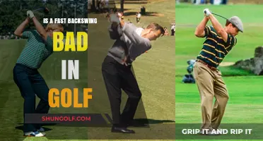 Is a Fast Backswing Bad in Golf? Pros, Cons, and Tips